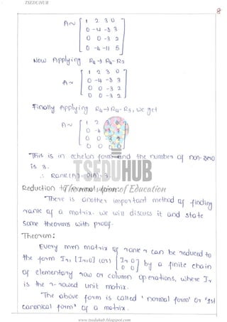 M1 complete notes | PDF