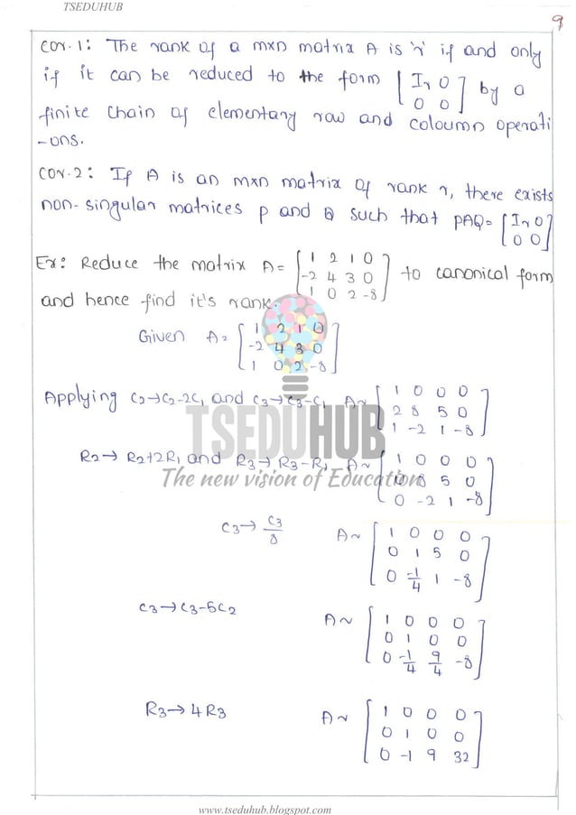 M1 complete notes | PDF