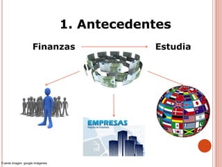 Finanzas Estudia
1. Antecedentes
Fuente imagen: google imágenes
 
