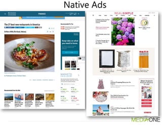 Native Ads
 