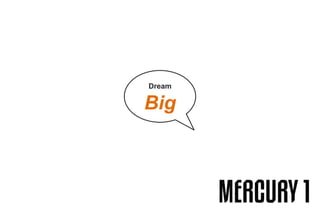 Dream
Big
Dream Big. Be Ingenious. 1
 