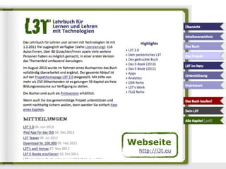 Webseite
http://l3t.eu
 