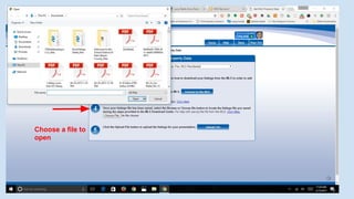 Choose a file to
open
 