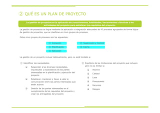 Introducción a la gestión de proyectos | PDF