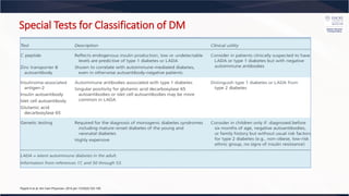Diagnosis, type 1 and type 2 diabetes prediabetes glycemic targets | PDF