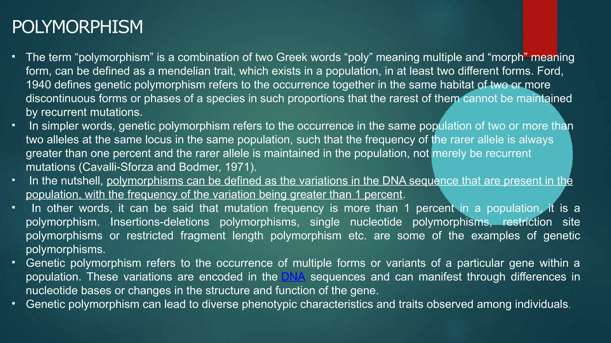 Introduction to polymorphism and its types | PPT