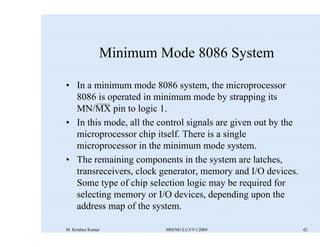 Module 1 lecture 3 of microprocessor mp | PDF
