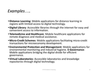 M1 MC.pptx Introduction to mobile computing | PDF