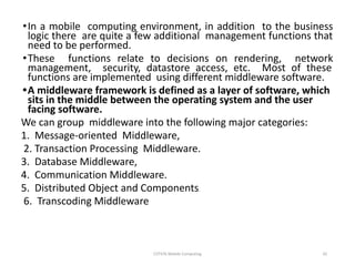 M1 MC.pptx Introduction to mobile computing | PDF