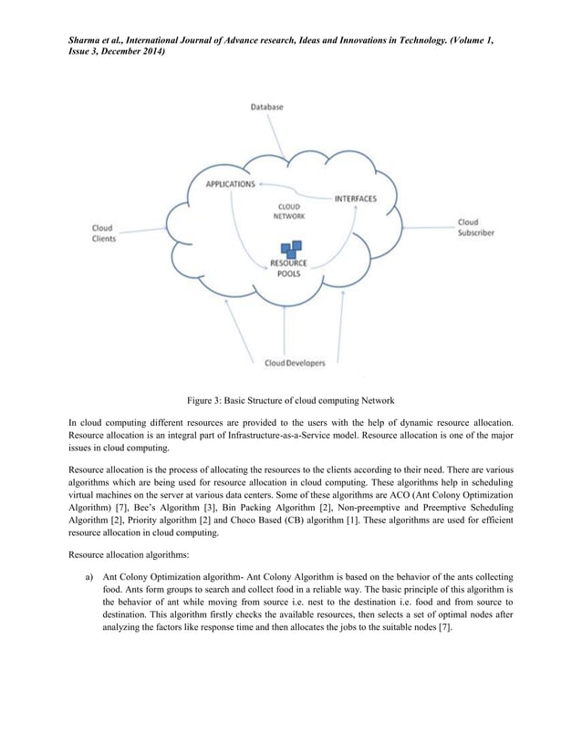 A Review on Resource Allocation in Cloud Computing | PDF