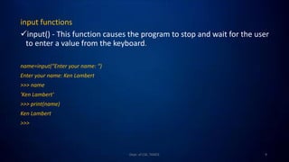 Python for Machine Learning | PDF