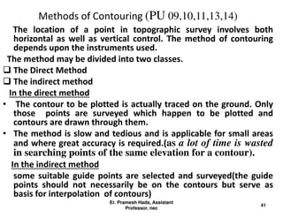 Contour Surveying Procedure Pdf