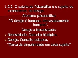 1.2.1. A Descoberta do InconscienteCaso Clínico: Anna.o 