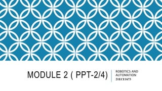 Module 2-Electric Actuators electrical engineering robotics | PDF