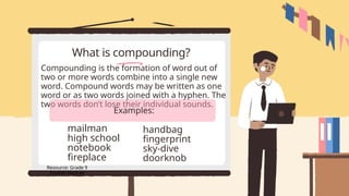 Meaning of Words through Word Formations | PPTX