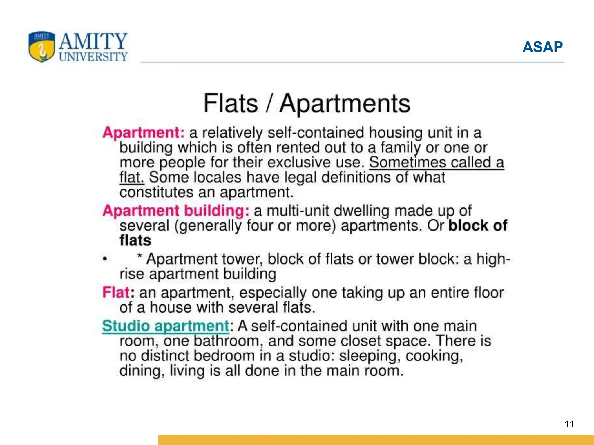 Name of Institution
11
ASAP
 