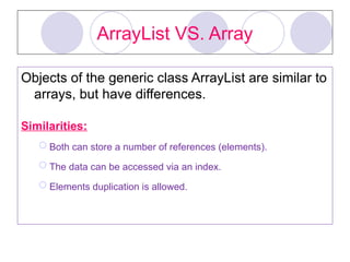M251_Meeting 4 Thinking in Objects and ArrayList Class | PPT