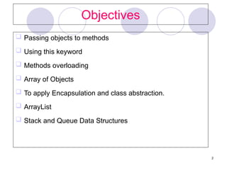 M251_Meeting 4 Thinking in Objects and ArrayList Class | PPT