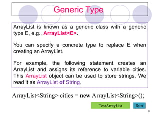 M251_Meeting 4 Thinking in Objects and ArrayList Class | PPT