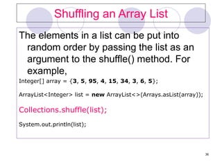 M251_Meeting 4 Thinking in Objects and ArrayList Class | PPT