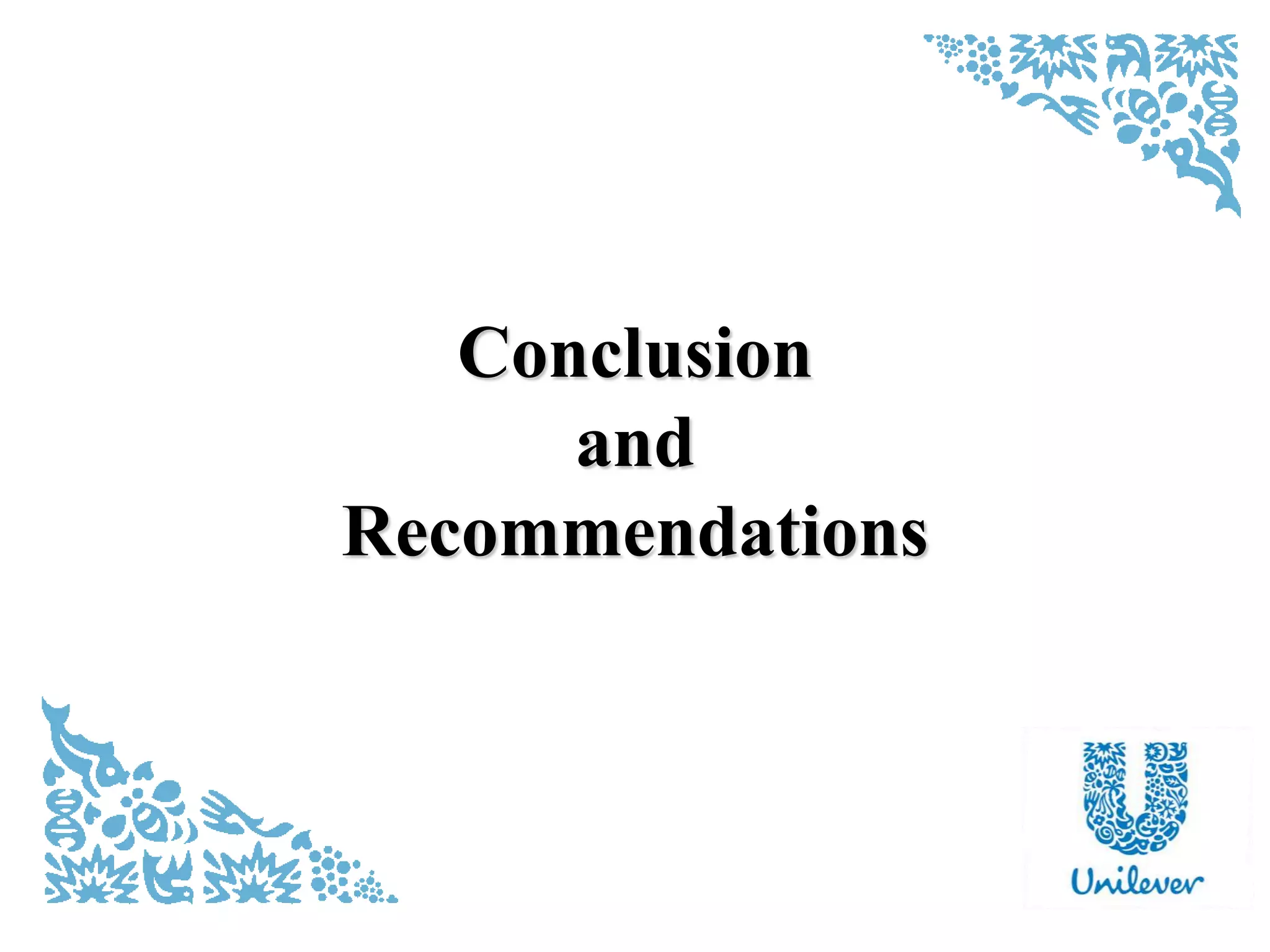 Conclusion
and
Recommendations
 