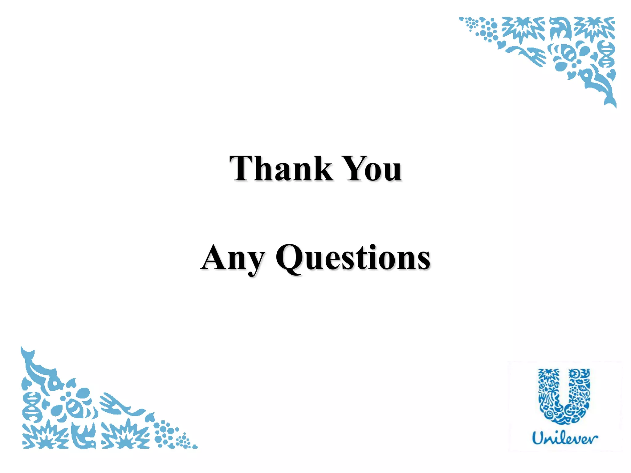 Thank You
Any Questions
 