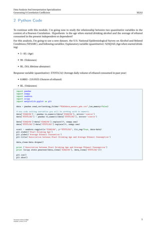 [M2A3] Data Analysis and Interpretation Specialization | PDF
