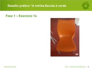 Desafio prático “A minha Escola é verde
Fase 1 – Exercício 1a

MELHORES CIDADES

FASE 1 - DIAGNÓSTICO ENERGÉTICO

40

 
