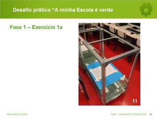 Desafio prático “A minha Escola é verde
Fase 1 – Exercício 1a

MELHORES CIDADES

FASE 1 - DIAGNÓSTICO ENERGÉTICO

42

 
