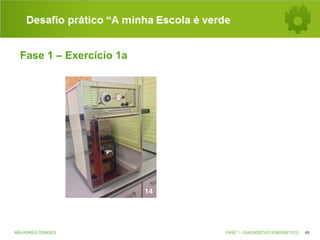 Desafio prático “A minha Escola é verde
Fase 1 – Exercício 1a

MELHORES CIDADES

FASE 1 - DIAGNÓSTICO ENERGÉTICO

45

 