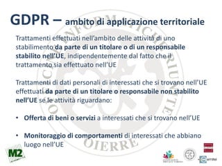 GDPR 2018 - Il nuovo Regolamento Privacy Europeo | PDF | Computing ...