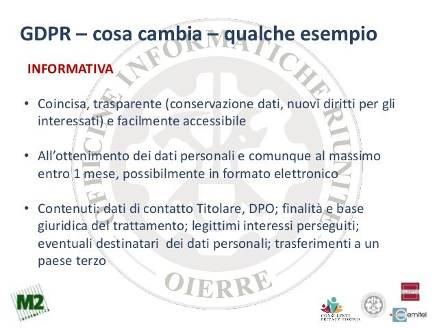 Gdpr 2018 Il Nuovo Regolamento Privacy Europeo