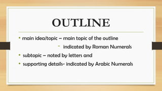 Sub Topic Examples Numerals EAPP_Lesson 4: HOW TO WRITE THESIS STATEMENT | PPTX