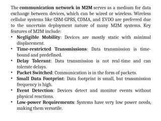 Machine 2 Machine Communications Machine to Machine communications 1.pptx