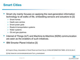 M2M communications and internet of things for smart cities | PDF