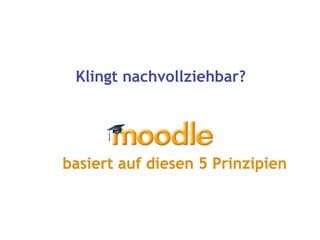 Moodle erklaert mit Lego