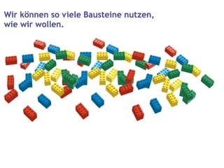 Moodle erklaert mit Lego