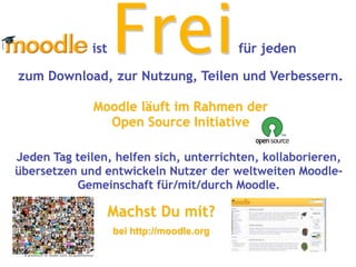 Moodle erklaert mit Lego
