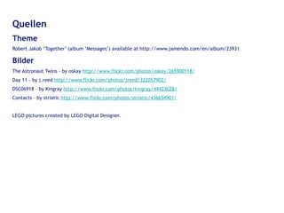 Moodle erklaert mit Lego