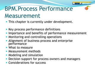 Georgia
                                                    Hom e of the Peach Process!




BPM.Process Performance
Measur...