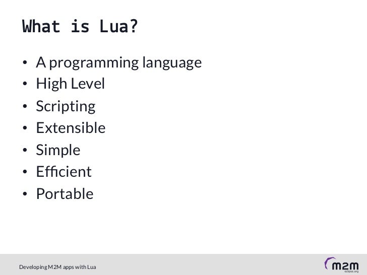 what is lua