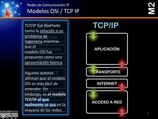 Modelos TCP/IP y OSI | PDF