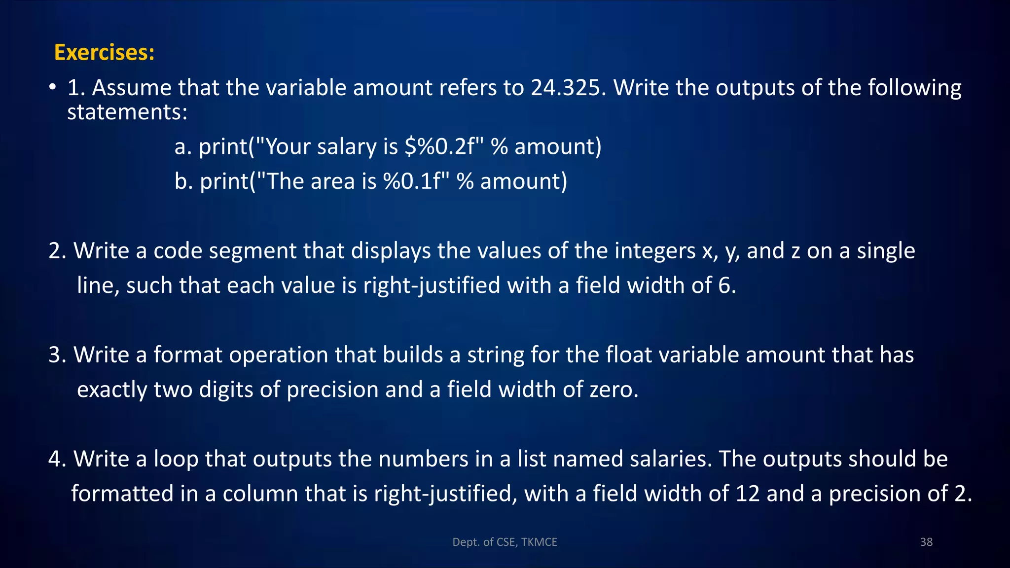 Python for Machine Learning | PPT