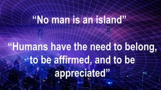 Understanding local networks