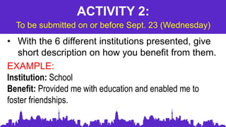 Understanding local networks