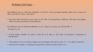 Probability chapter notes and formulae with description | PPTX