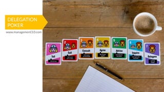 DELEGATION
POKER
www.management3.0.com
 