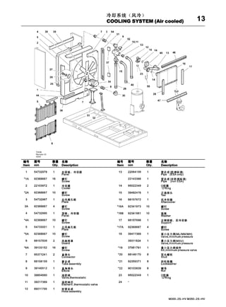 M300 350 ingersoll rand compressor parts catalog--compressor ...