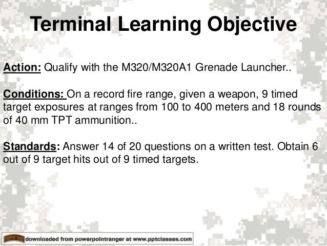 M320 M320A1 Grenade Launcher PMI