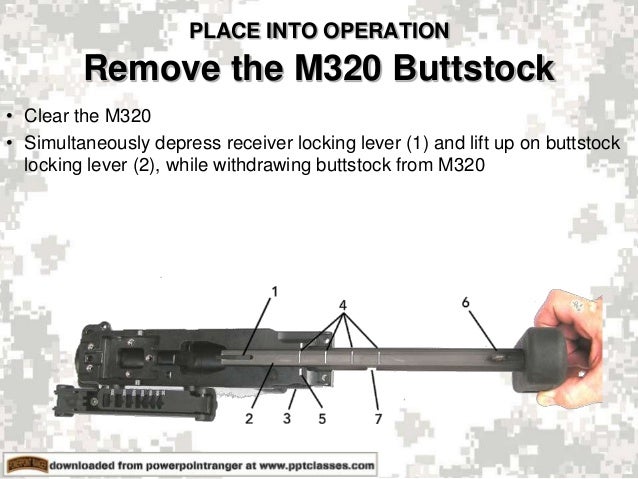 M320/M320A1 Grenade Launcher PMI